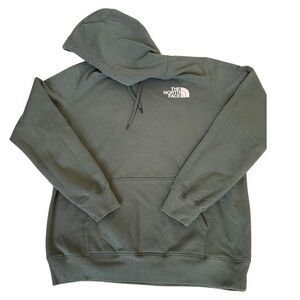 The North Face Men’s Large Pullover Hoodie – Gray “Never Stop Exploring”
